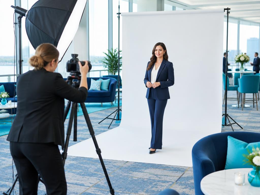 Illustrative Professional Headshots experience